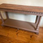 Sidetable Side Table Wandtafel Muurtafel Antiek 1850 thumbnail 2