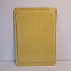 Vintage Dienblad Formica Geel Dienblad Jaren 50 Jaren 60 thumbnail 5