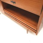 Groot Vintage Highboard Dressoir / Wandmeubel Van Teakhout Uit De Jaren ’60 thumbnail 11