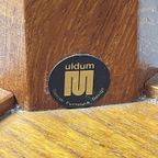 Vintage Pilaar / Etagère / Plantenstaander, Uldum Mobler, Denemarken 1970'S thumbnail 9