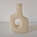 Vintage Vaas Van Een Resin Steen Achtig Materiaal thumbnail 3