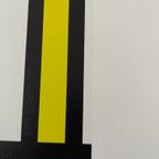 Piet Modrian (1872-1944), "composition Jaune Et Rouge".. thumbnail 6