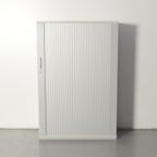 Officenow Roldeurkast, Grijs, 149 X 100 Cm, Incl. 3 Legborden, thumbnail 2