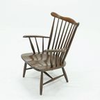 Scandinavian Spindle Back Armchair 1960S thumbnail 6