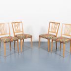 Vintage Swedish Dining Set / Eetkamerset / Eettafel / Eetkamerstoelen From 1970’S thumbnail 10