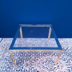 Vintage Empire Regency Style Messing Salontafel, Tafell thumbnail 4
