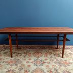 Vintage Palissander Salontafel, Jaren 60 thumbnail 4