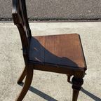 Fine William Iv Pierced And Carved Mahogany Shield Back Hall Chair thumbnail 9