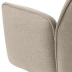Aske Eetkamerstoel - Set Van 2 - Beige thumbnail 5