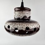 Prachtige Duitse Fat Lava Hang Lamp Herda thumbnail 12