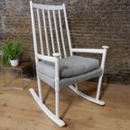 Vintage Retro Stoel Spijlenstoel Fauteuil Schommelstoel 60S thumbnail 3