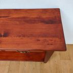 Antieke Vintage Landelijke Sidetable, Muurtafel, Bijzettafel thumbnail 11