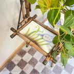 Jaren 60 Etagere Plantentafel Bamboe En Keramiek thumbnail 4