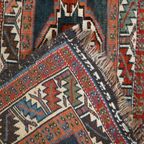 Kleurrijk Vintage Vloerkleedje/ Loper Oosterse Stijl 102x38cm thumbnail 6