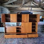 Mooie Vintage Highboard Midcentury Retro Buffet Wandkast thumbnail 19