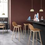 Muuto / Fiber Counter Stool / Wood / Black thumbnail 3