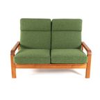 Holstebro 2 Persoons Bank 'Lorup' Vintage Deens Nieuw Gestoffeerd thumbnail 7