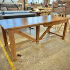 Rustieke Houten Eettafel, 200 X 85 Cm thumbnail 5