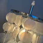 Opaline Capiz Parelmoer Chrome Frame Schelp Hanglampen Meerdere Beschikbaar thumbnail 6