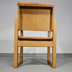 6 X Leather Dining Chair With Inflatable Seat / Leather Seat / Backrest thumbnail 14