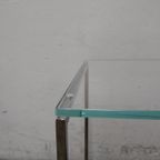 Vintage Glazen Bijzettafel thumbnail 2