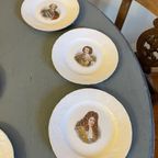 14x Gebaksschotels Schotels Van Franse Klassieke Aristocraten Antiek thumbnail 9