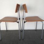 2X Vintage Stoelen ( Set ) thumbnail 4