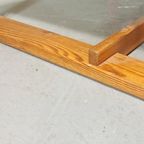 Vintage Design Grenen Salontafel, Vierkant thumbnail 2