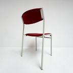 Set Van 6 Stapelbare Stoelen Van Gijs van der Sluis, 1970's thumbnail 10