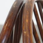 Set Van 4 Vintage Houten Spijlen Windsor Stoelen Uit De Jaren ’70 In Engelse Stijl thumbnail 15
