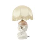 Jaren 70 Pierrot Lamp Tafellamp Gelakte Resine Frankrijk thumbnail 13