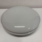 Vintage Plafondlamp Melkglas Raak Space Age thumbnail 3