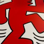 Keith Haring (1958-1990), Orginal 1995 Exhibition Poster thumbnail 2