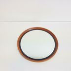 Vintage Teak Spiegel Luxus Sweden Rond Mid Century Retro '60 thumbnail 10