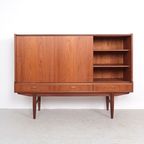Deens Design Teak Highboard 3 Deurs, 1960S thumbnail 6