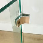 Glass Sidetable With Silver Details thumbnail 7