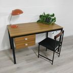 Vintage Metalen Bureau Houtlook thumbnail 11