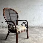 Mid-Century “Manou” Bamboo Armchairs thumbnail 7