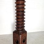 Sculptuur Object Antieke Wijnpers, Frankrijk 19e Eeuw thumbnail 6