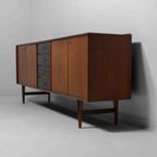 Minimalistische Mid-Century Dressoir In Teak Door Van Pelt, België 1960S thumbnail 12