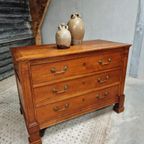 Antieke Ladekast Dressoir Commode Louis Philippe thumbnail 7