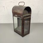 Antieke Engelse Koperen Scheepslamp thumbnail 6