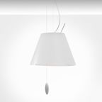 Luceplan Costanzina Sale D13 S.Pi. Met Mystic White Kap Hanglamp Wit thumbnail 2
