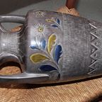 West Germany Xl Floor Vase, West Germany Ceramic thumbnail 4