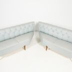 Spectacular Swedish Modern Pair Of Sofas From Otto Schulz, 1940’s thumbnail 5