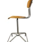 Vintage Industriële Bureaustoel / Atelierstoel / Desk Chair thumbnail 15