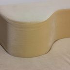 Mid-Century 'Lara' Zitbank Sofa In Beige Fluweel Door Roberto Pamio, 1958 thumbnail 5
