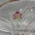 Serveerschaal Walther Glas Orchidee 80's thumbnail 5