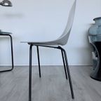 4x Vintage Tonneau Chairs Design By Pierre Guariche thumbnail 2