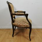 Brocante Vintage Franse Louis Xv Stoel, Fauteuil. 2405200 thumbnail 10